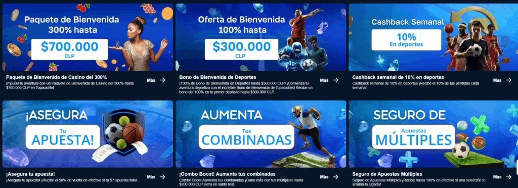 Topacio Casino bono